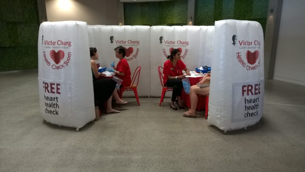 Inflatable structures - Pop up booth