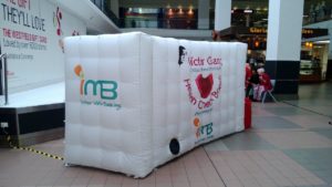 Victor Chang Inflatable pop up booth