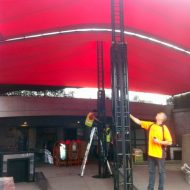 Stretch Tent - Winch up truss King pole