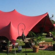 stretch tent for ambience