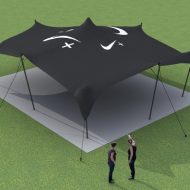 CAD design for stretch tents