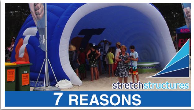 7 reasons for using inflatable structures