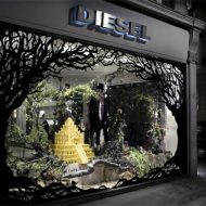 Diesel window display