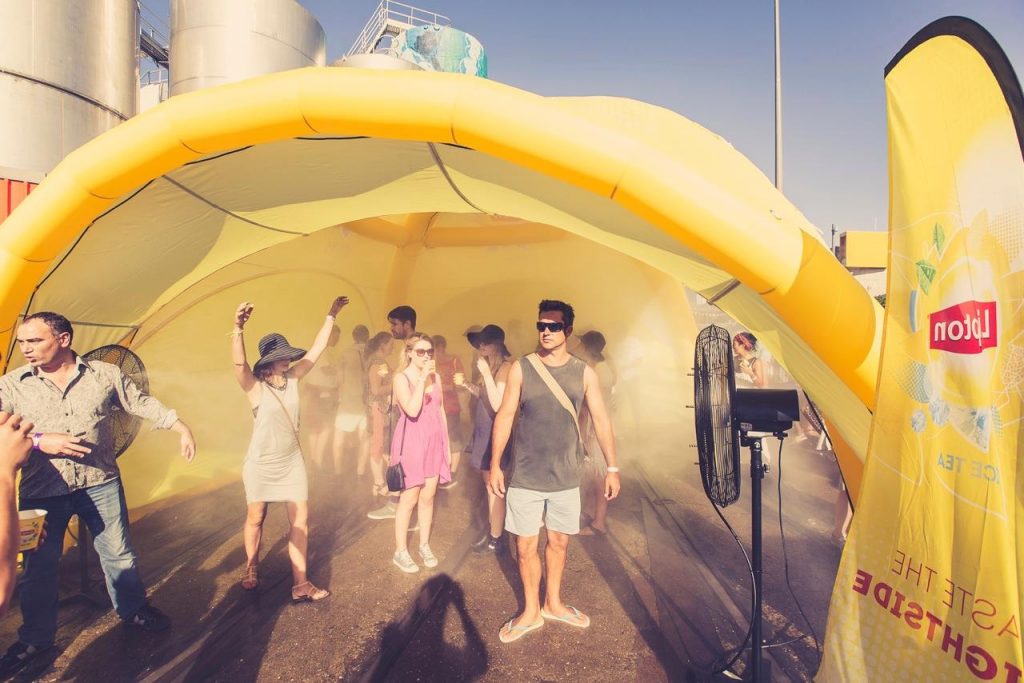 Branded Inflatable Misting Tunnel
