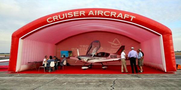 Cruiser Aircraft Inc - Custom Inflatable Hangar