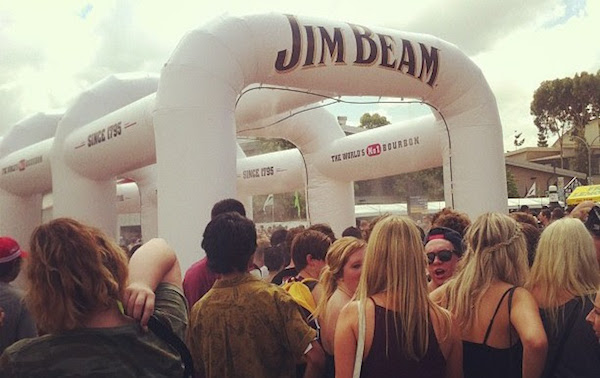 jim beam inflatable structures