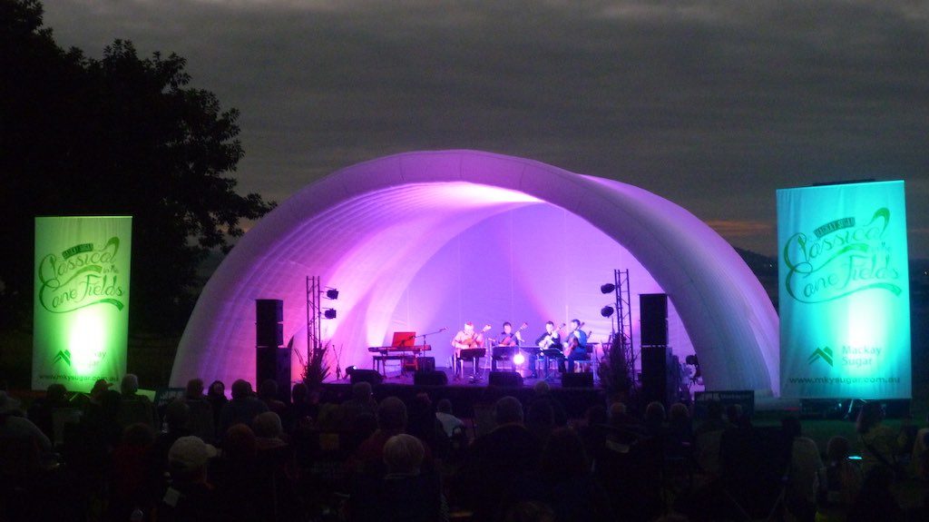 inflatable stage cover arch