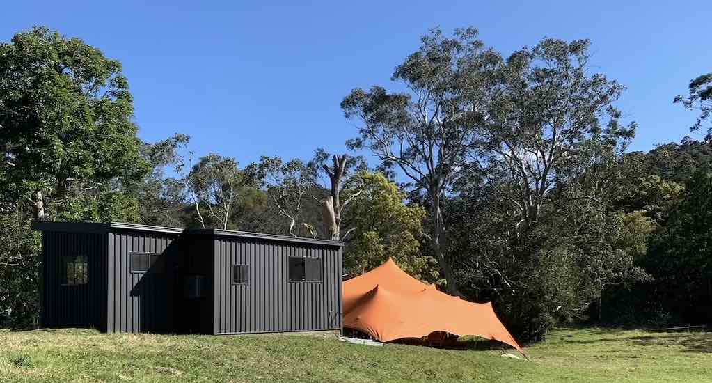 Stretch Tent Rental - Rural 50th birthday celebration