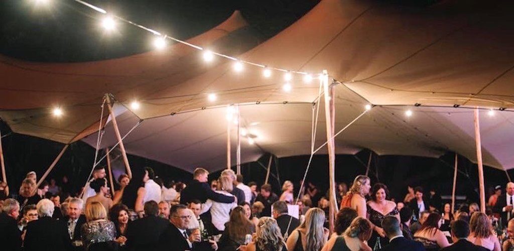 Grafton Jacaranda Festival Willowtree Stretch Tent Rentals Caringa Gala Dinner