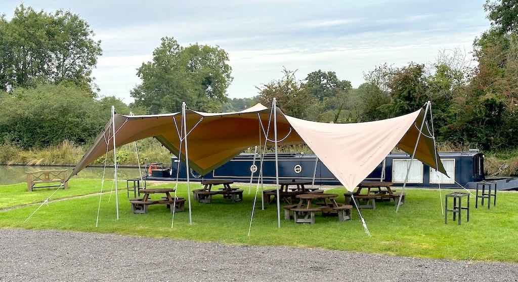 Nelsons Wharf Stretch Event Tent