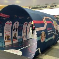 Liquid PR Branded Lycra Tunnel