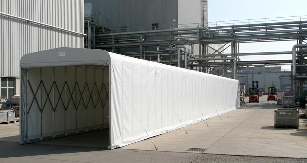 retractable tunnel power station