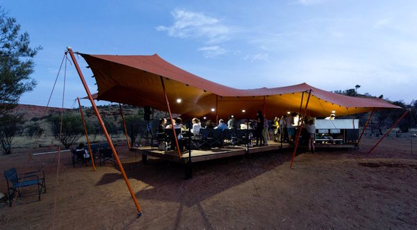 Larapinta Trail - Custom Shaped Stretch Tent