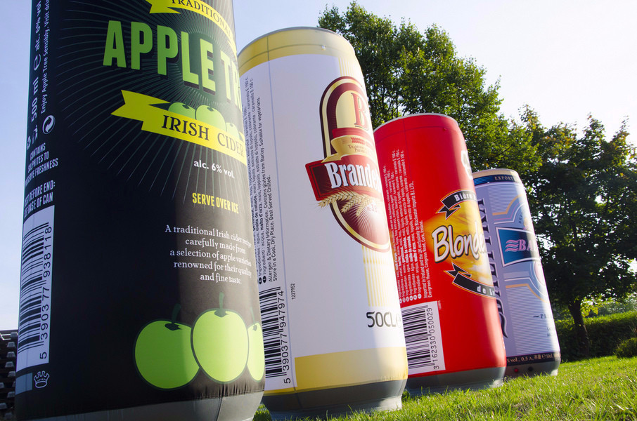 Sealed inflatable Shapes Sealed inflatable - Cans